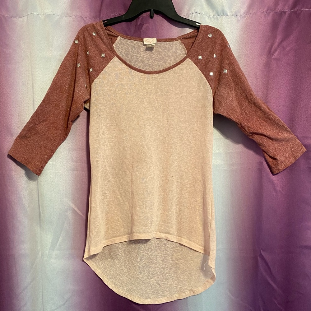 Casual Quarter Sleeve Top
